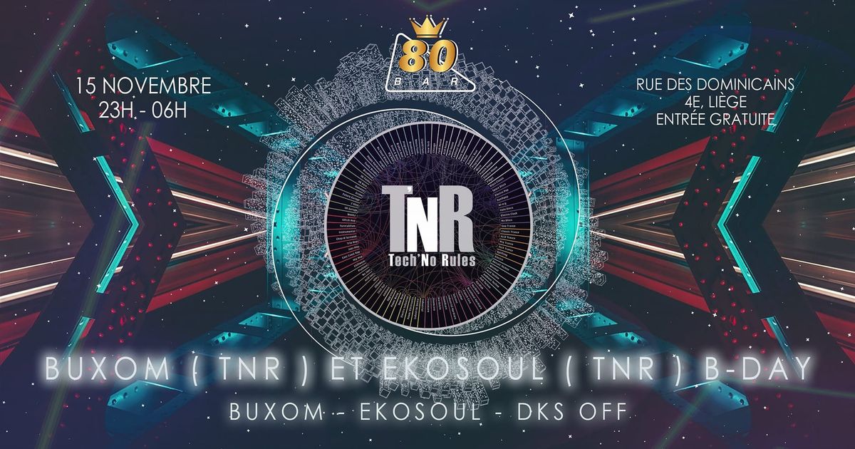 BUXOM \/ EKOSOUL\/ DKS OFF \u300b TECHNO PARTY