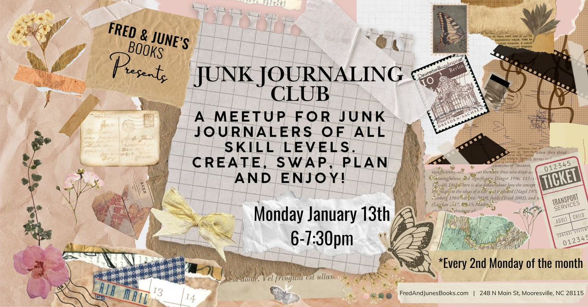 Junk Journaling Club with April