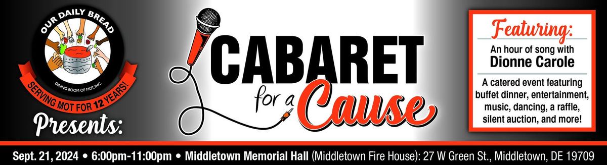 Cabaret For A Cause 2024