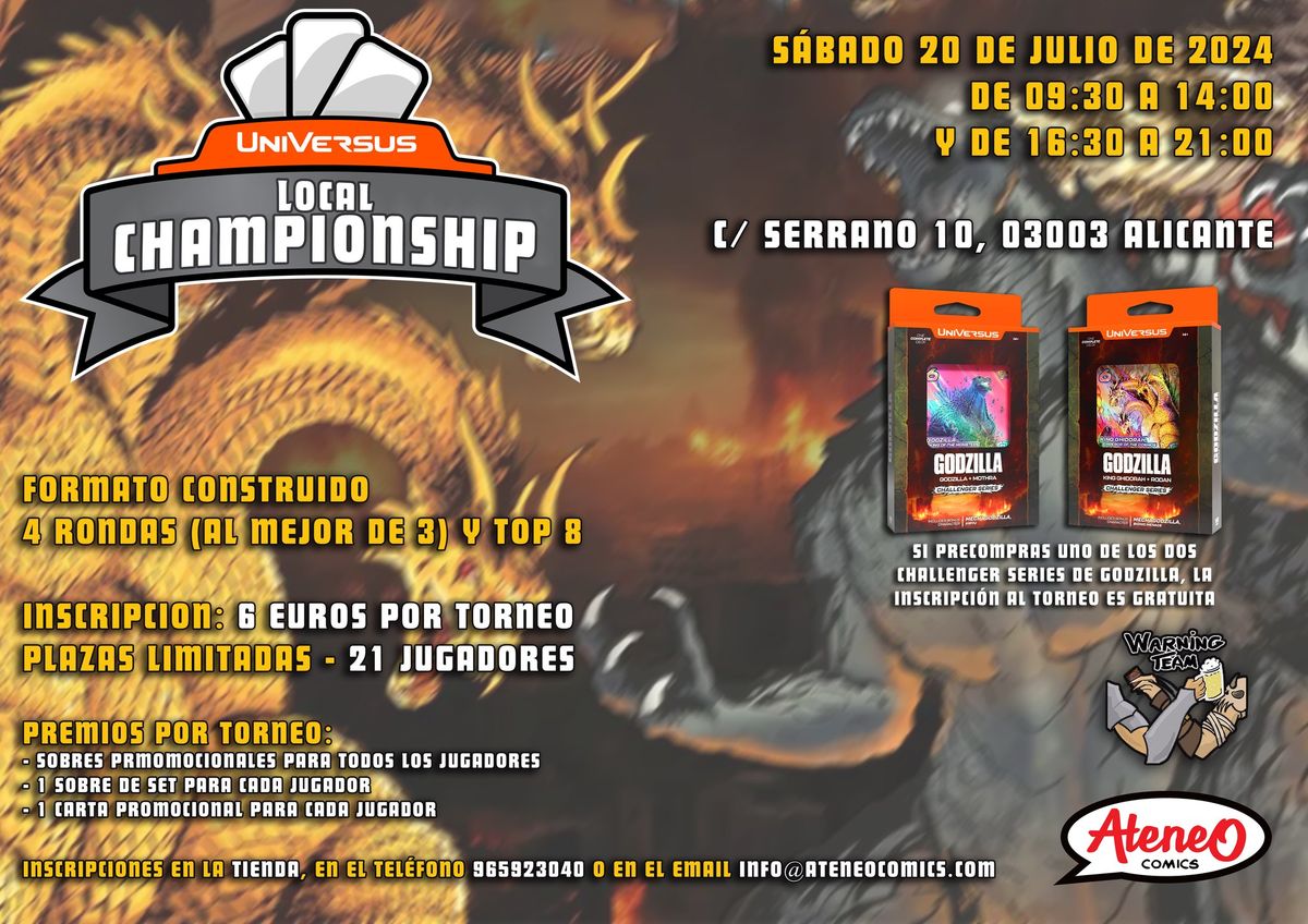Universus CCG - Local Championship