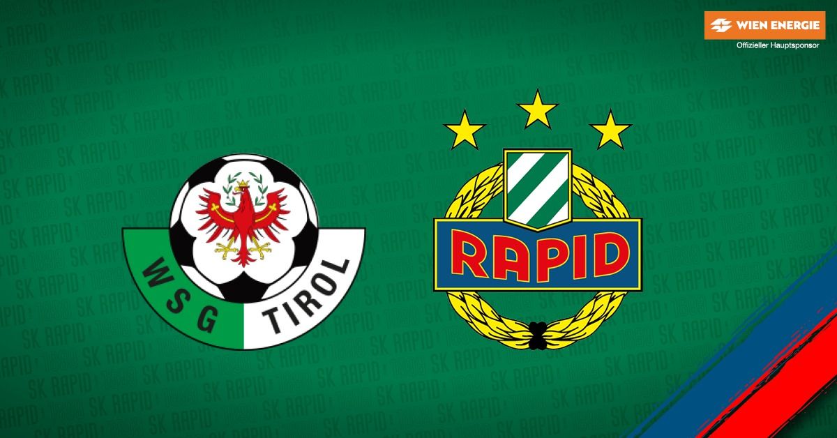 BL, 14. Runde: WSG Tirol \u2013 SK Rapid