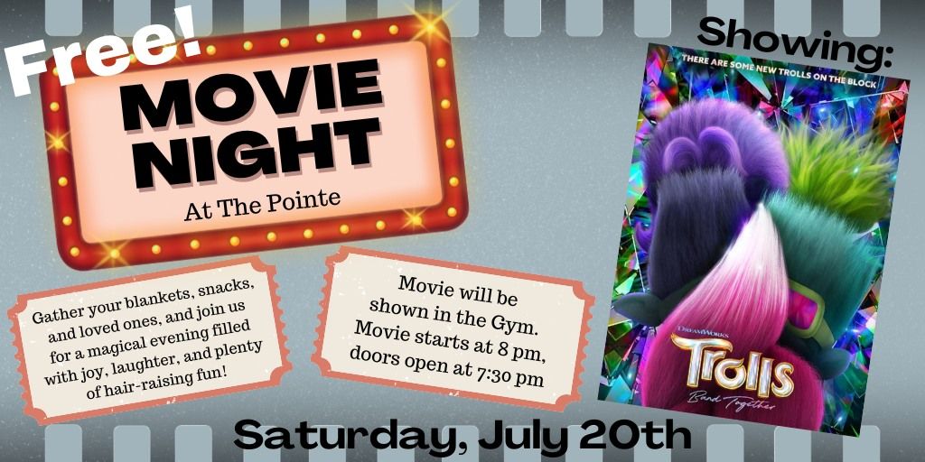 FREE Movie Night at the Pointe