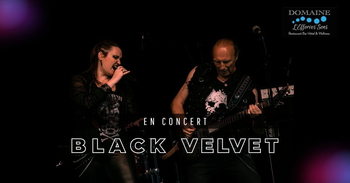 Concert Black Velvet \u00e0 L'Efferves'Sens