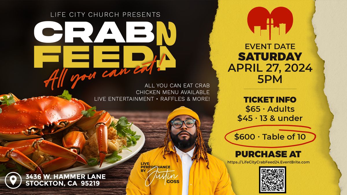 CRAB FEED 2024 - ALL YOU CAN EAT