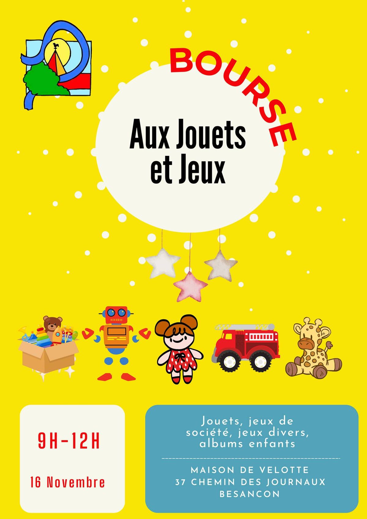 Bourse aux Jouets \u00e0 la Maison de Velotte