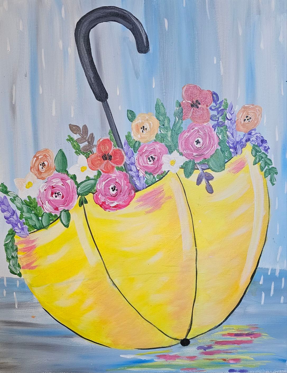 Galloway's and Paint ~ Rainy Day Bouquet 206 