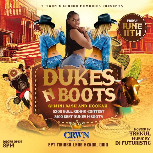 DUKES N BOOTS BULL RIDING COMPETITION