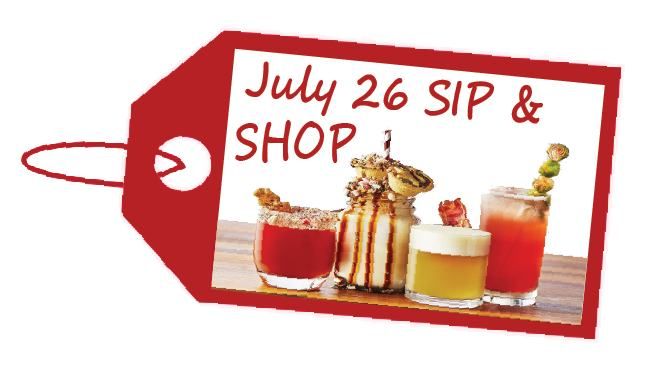 Christmas in July Sip & Shop