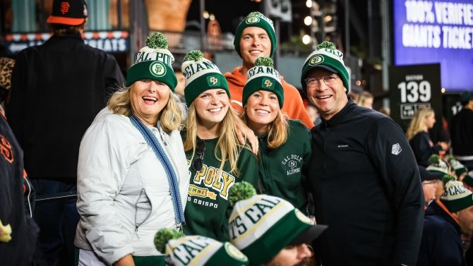 Cal Poly Night with the San Francisco Giants