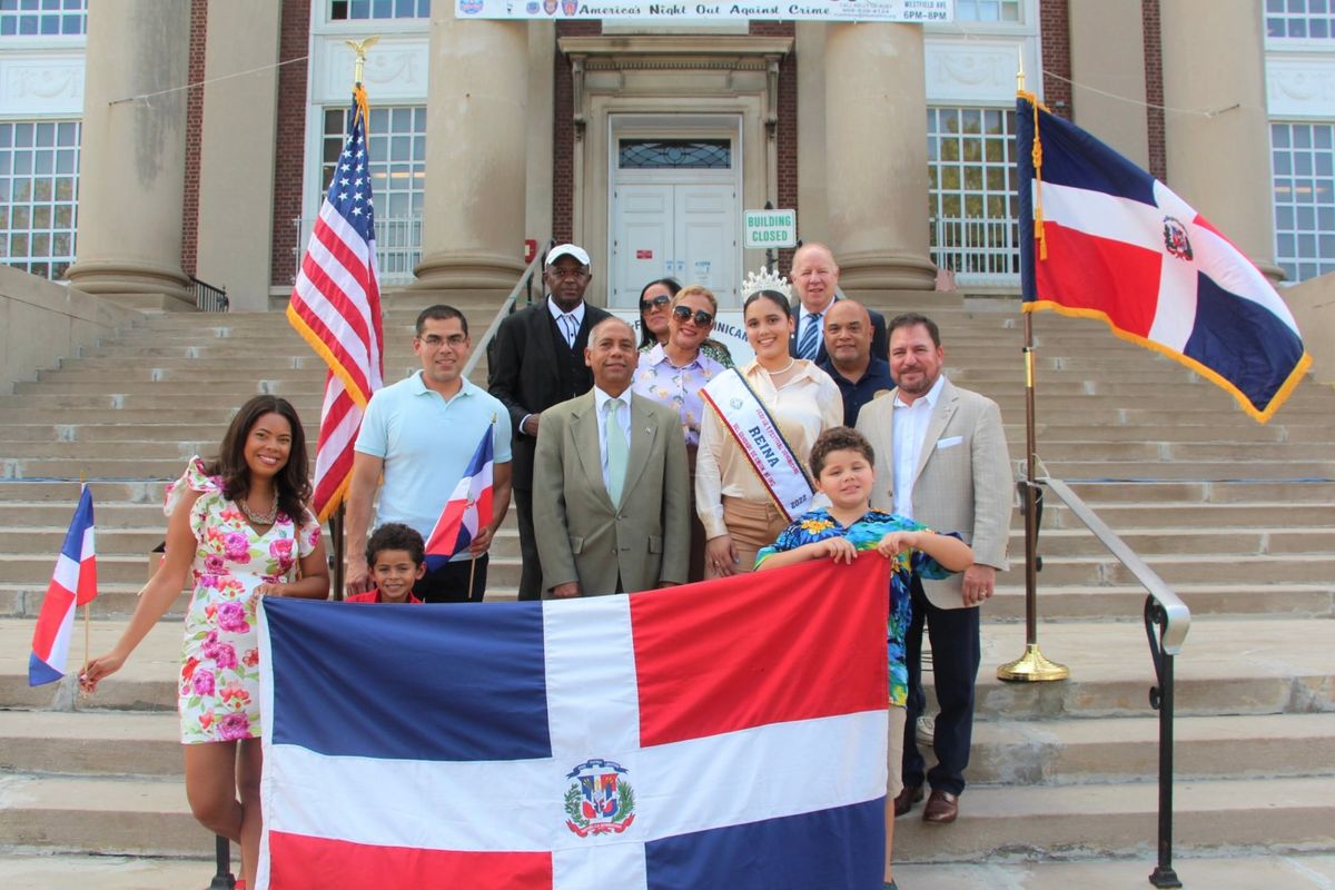 Dominican Flag Raising