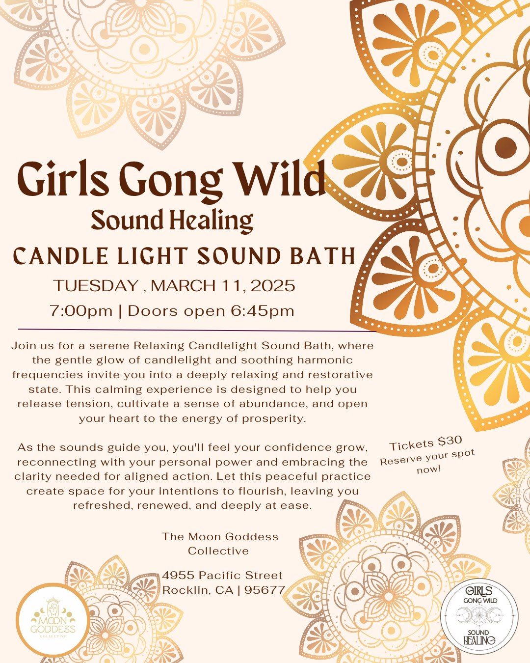 Candle Light Sound Bath