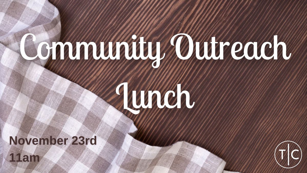 Community Outreach Lunch