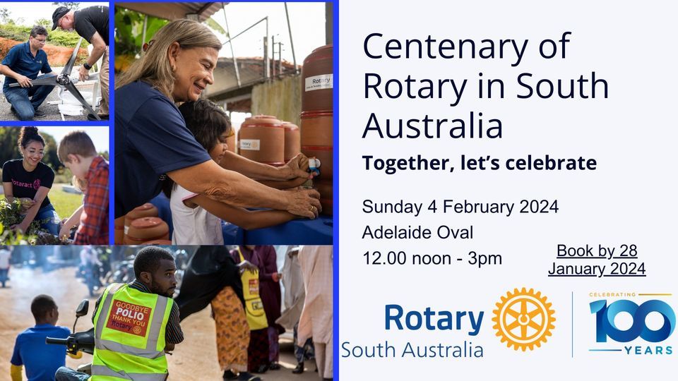 Centenary of Rotary in South Australia - Celebration Lunch 