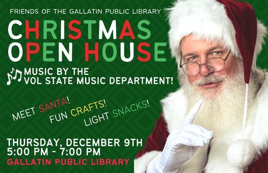 Friends of the GPL Christmas Open House