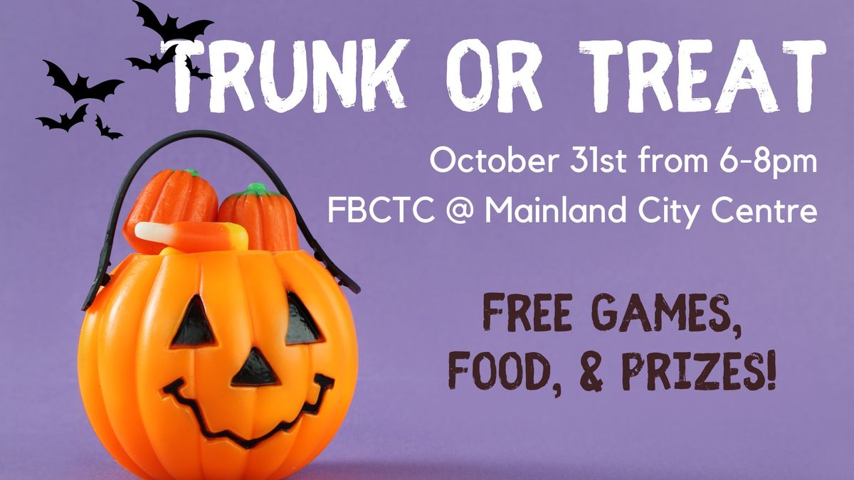 Trunk or Treat