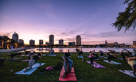 Donation Based Yoga At The Pier Spa Beach Park Saint Petersburg 22 March 2021