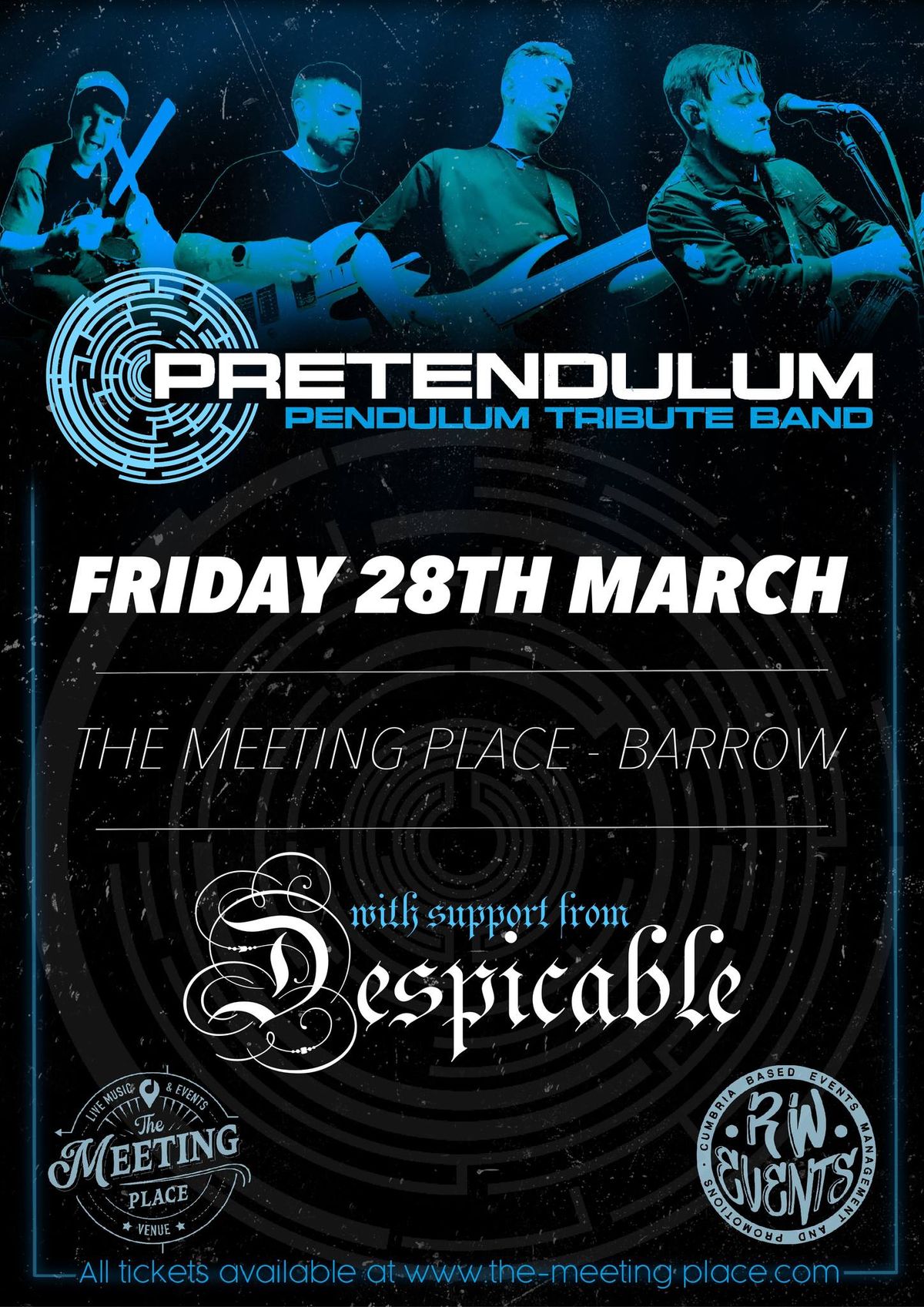 Pendulum Tribute - Pretendulum + Despicable 28\/03\/2025