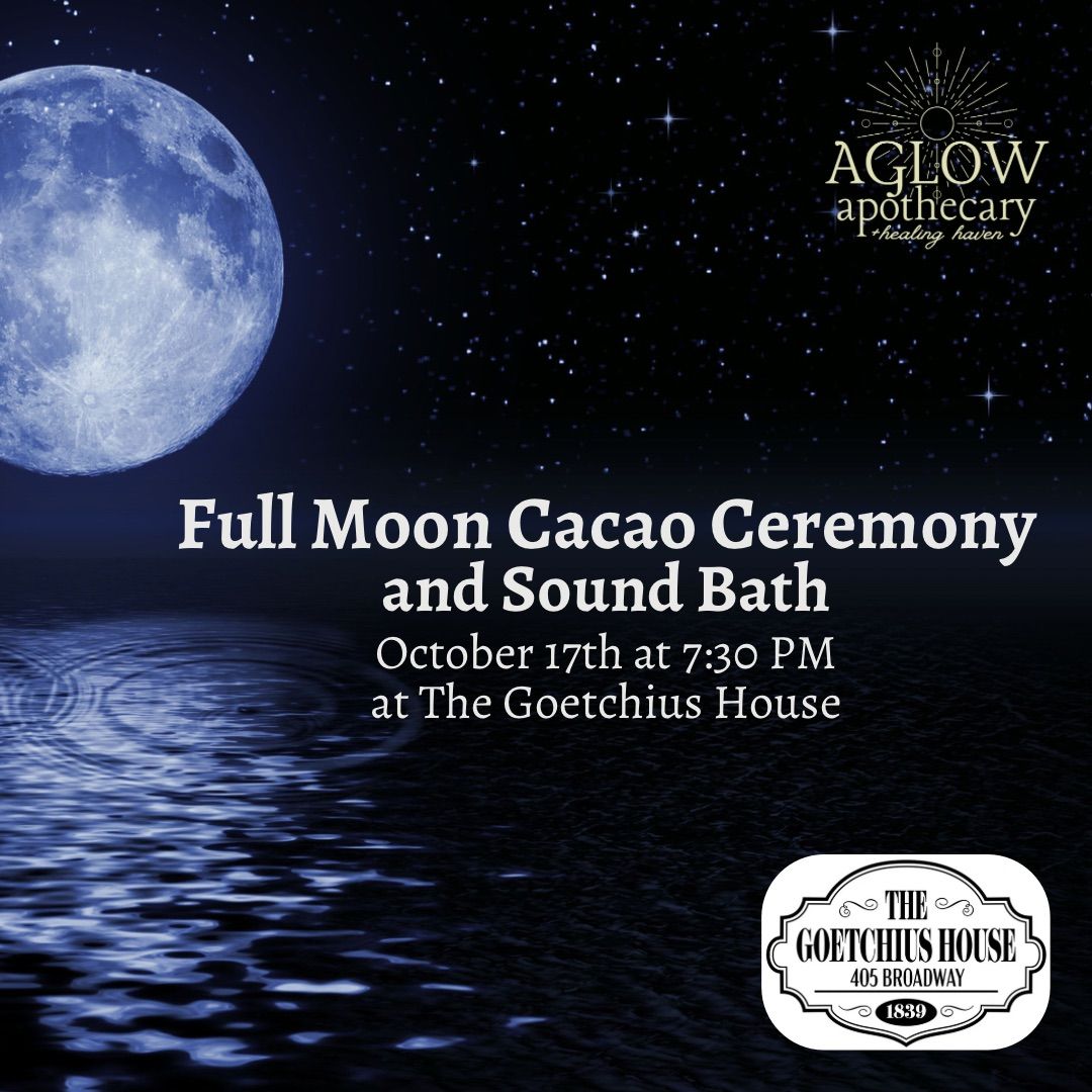 Full Moon Cacao Ceremony + Sound Bath