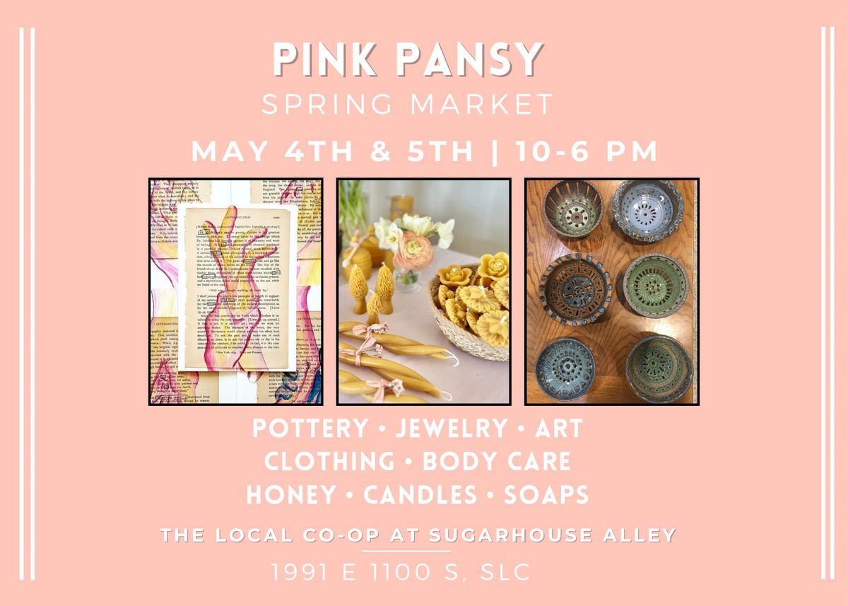 Pink Pansy | Spring Market