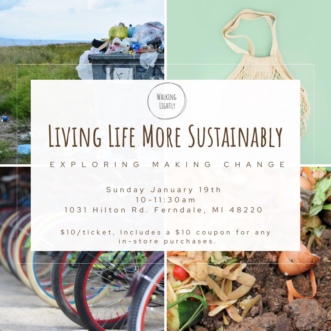 Living More Sustainably