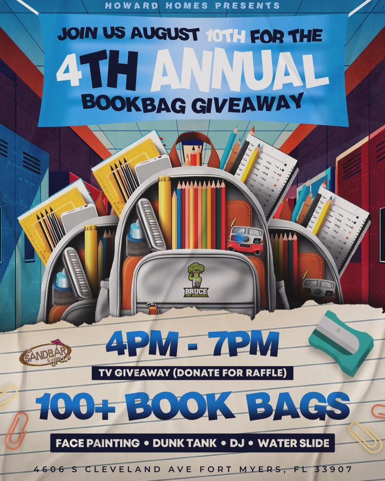4th Annual Back Pack Giveaway Presented by Howard Homes