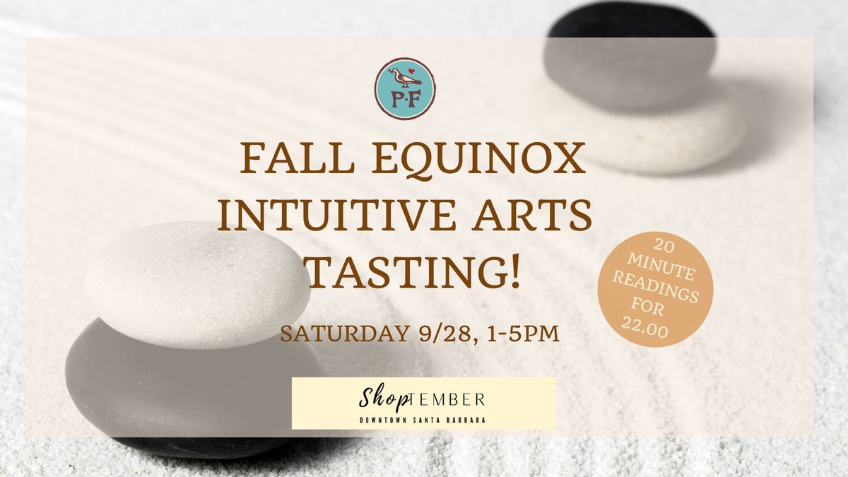 2024 Autumn Equinox Intuitive Arts Tasting ~ Shoptember! 9\/28