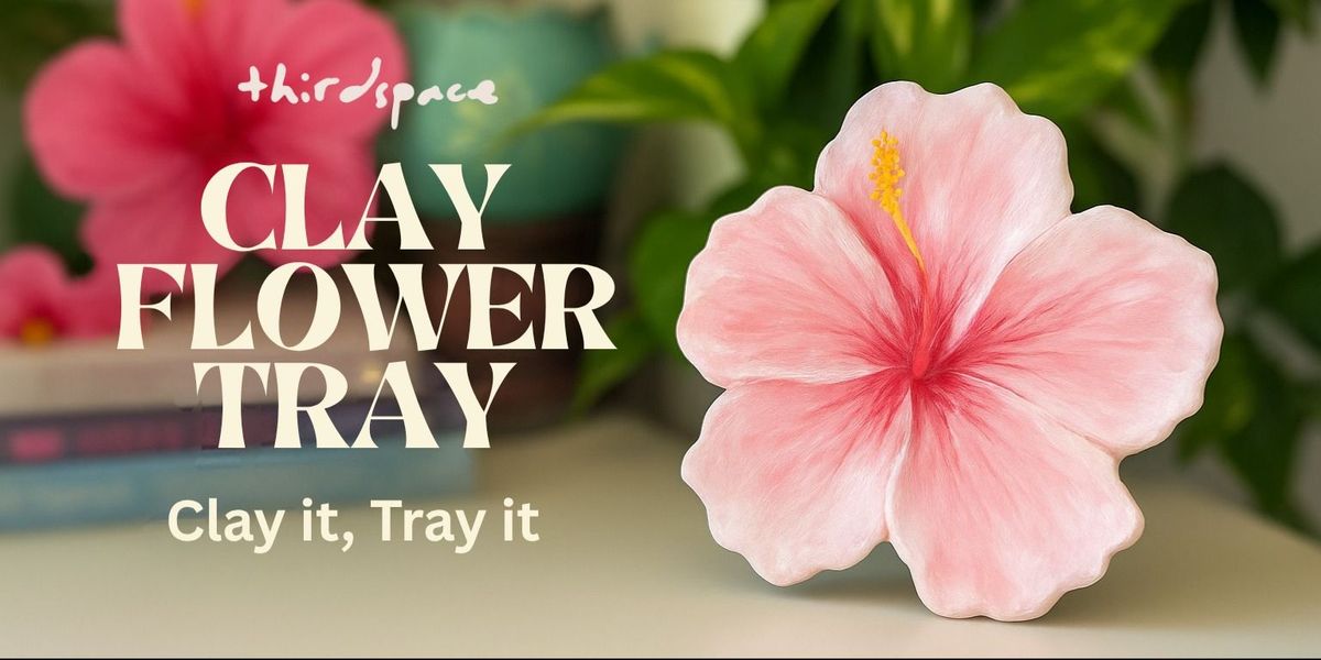 Clay Flower Tray