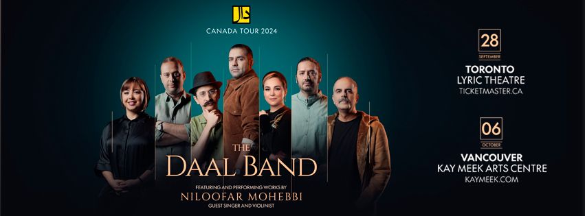 The Daal Band Concert, Featuring Niloofar Mohebbi (Guest Singer & Violinist)