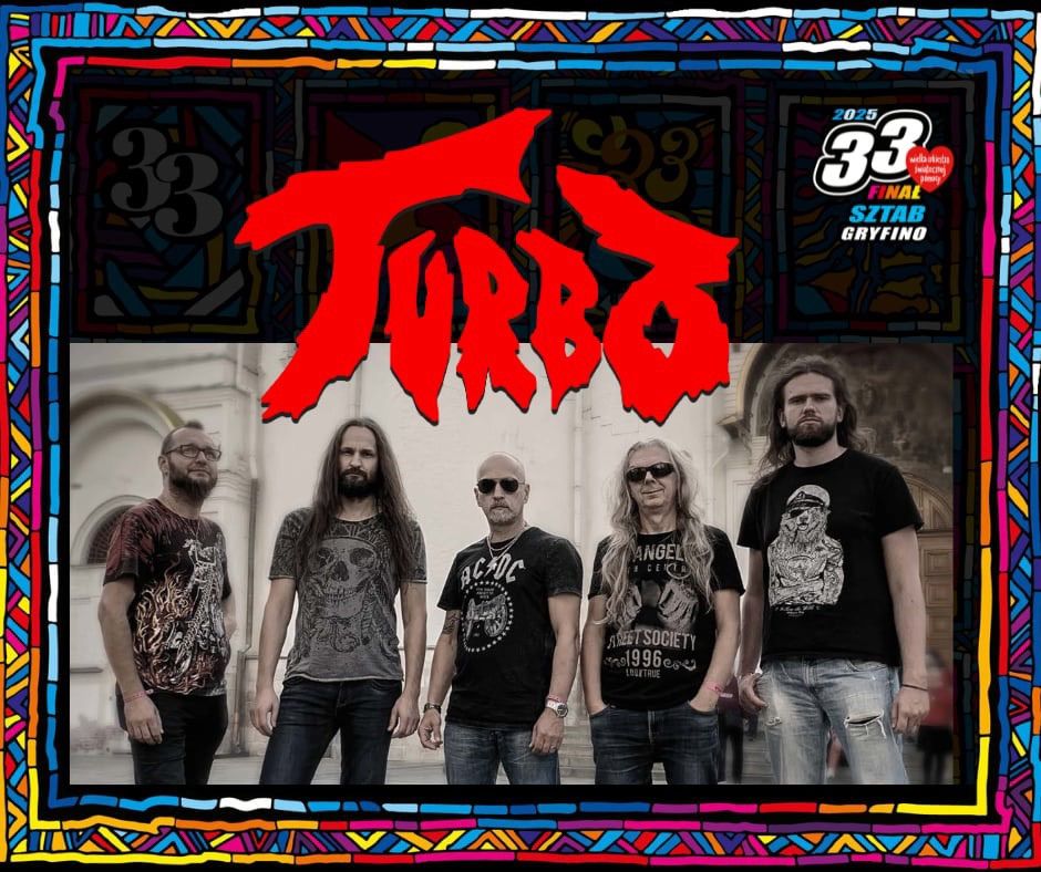 Koncert zespo\u0142u Turbo - WO\u015aP GRYFINO