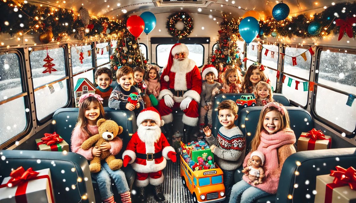 "Stuff the Bus for Santa" Toy Drive