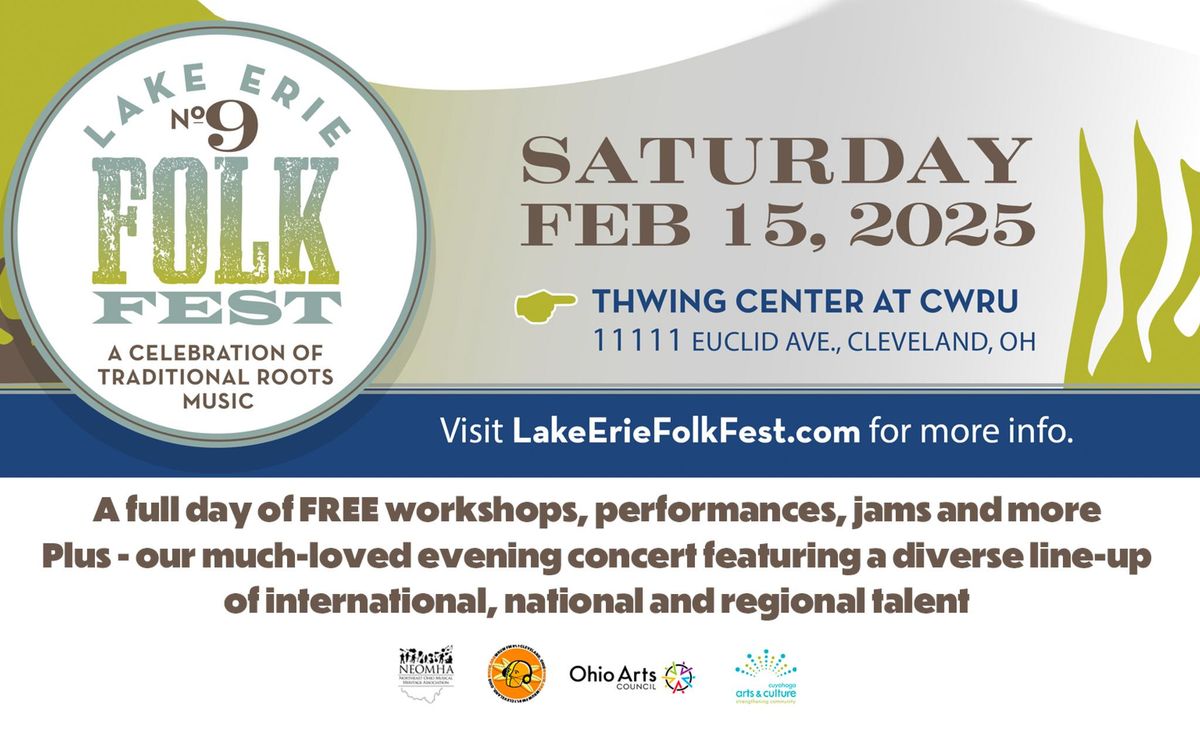 2025 Lake Erie Folk Festival!