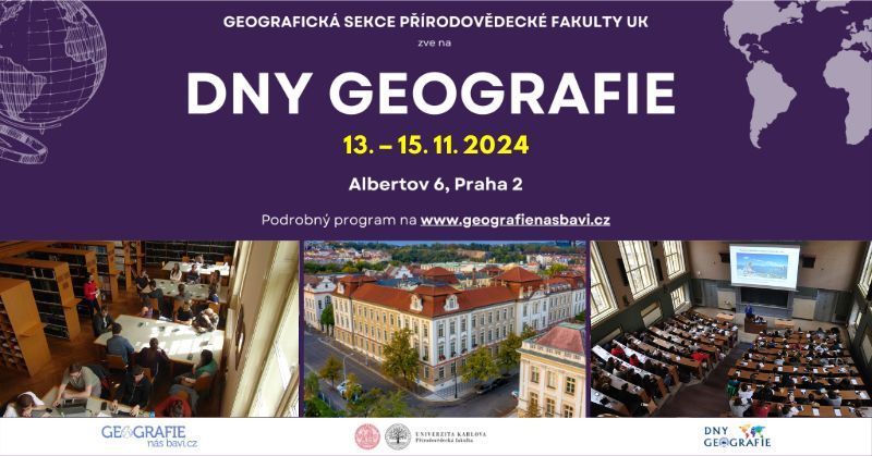 Dny geografie na P\u0159F UK 2024