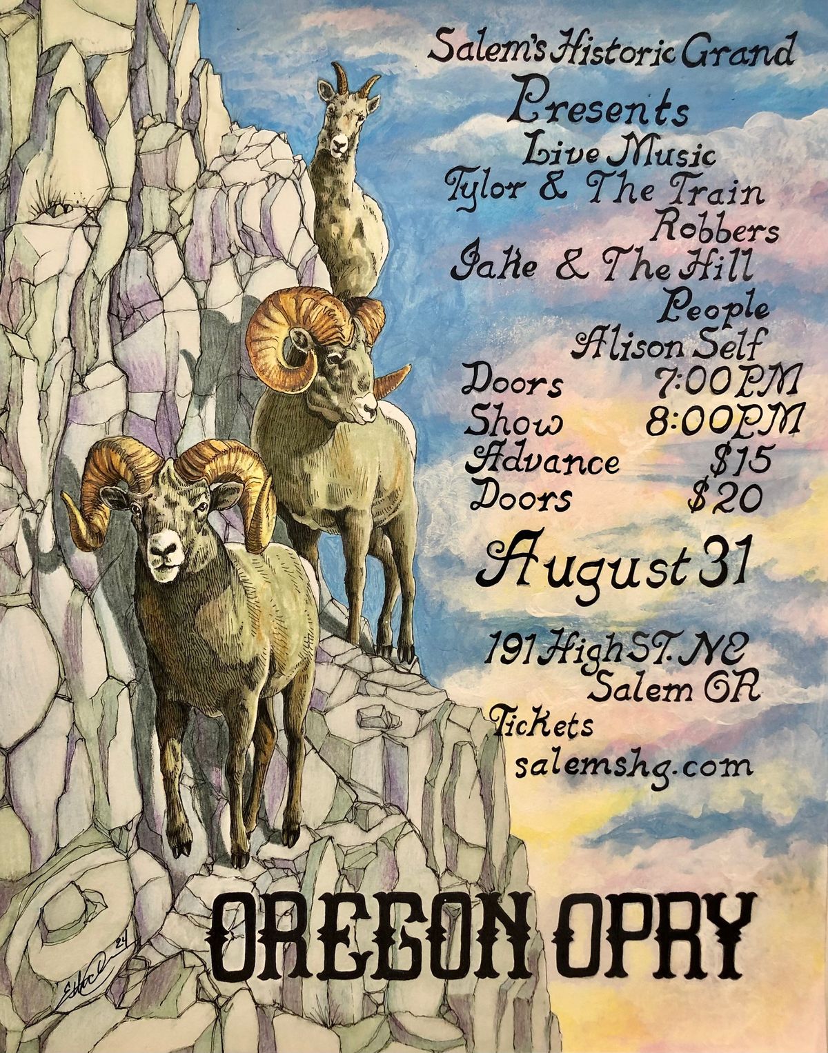 Oregon Opry Volume 6: Tylor & The Train Robbers