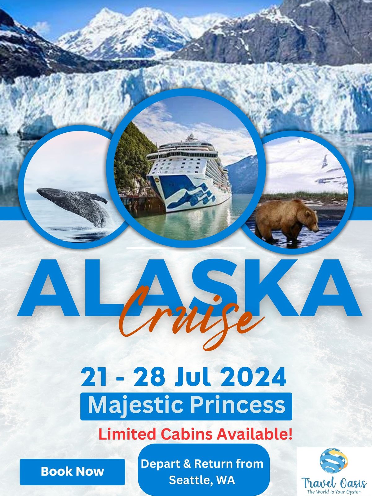 Alaska cruise on Princess Majestic 