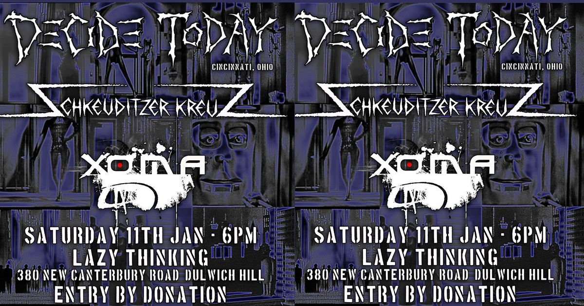 Decide Today (USA) \/ Schkeuditzer Kreuz - Early Sydney Show