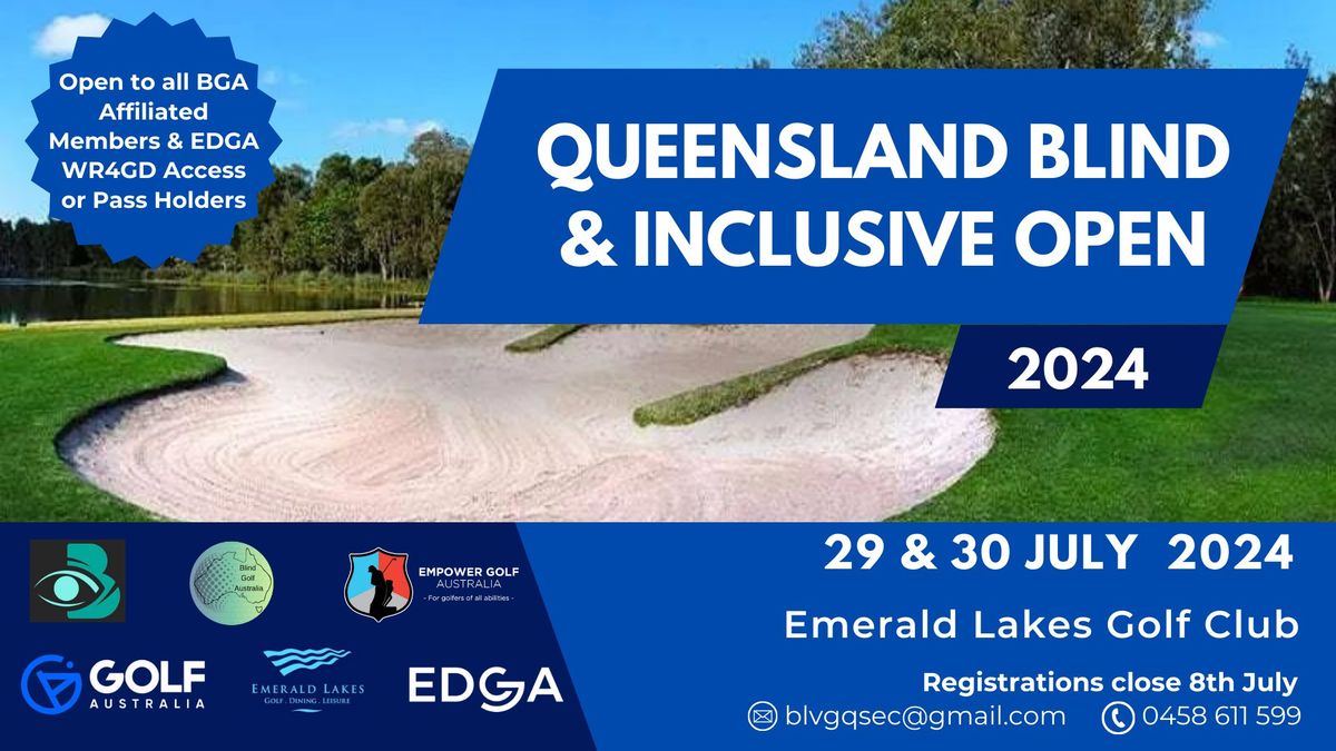 2024 Queensland Blind & Inclusive Open 