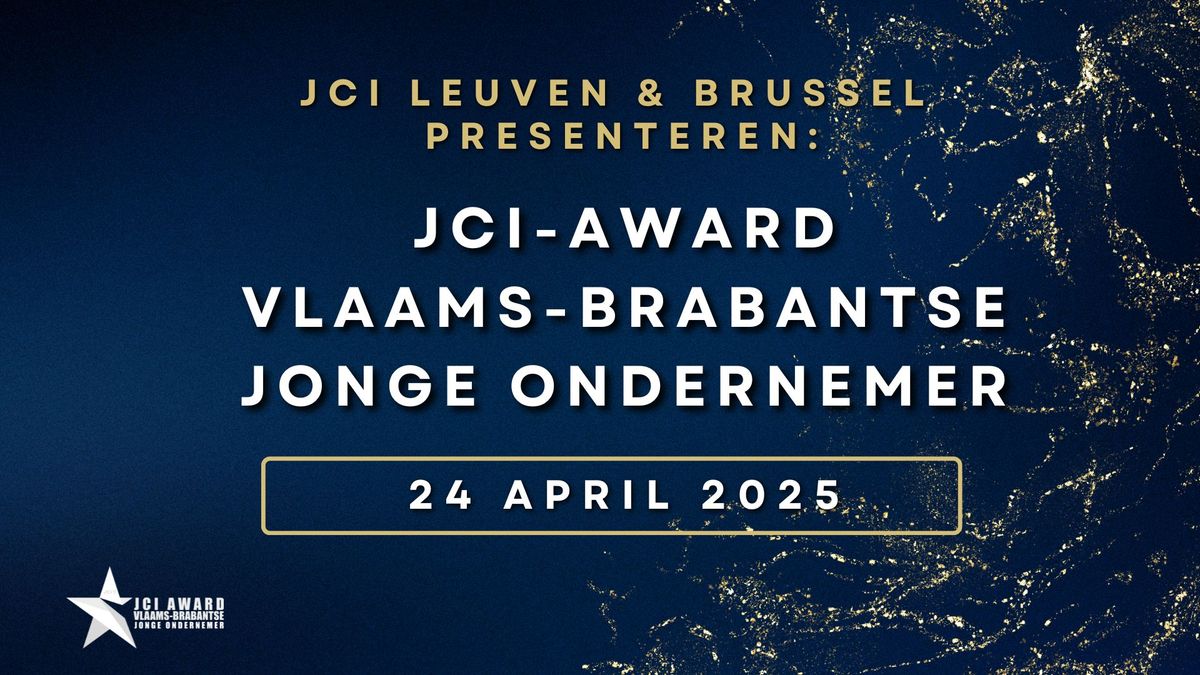 JCI Award Vlaams-Brabantse Jonge Ondernemer 2025