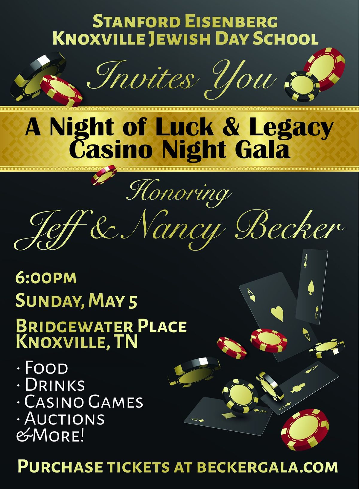 A Night of Luck & Legacy Casino Night Gala