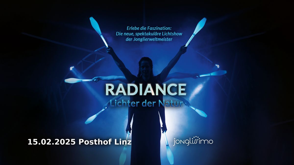 Linz, Posthof - Radiance - Lichter der Natur