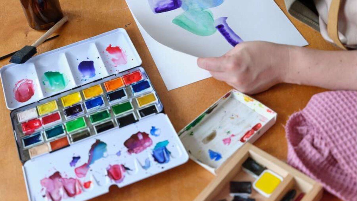 Contemporary Watercolour Workshop with Paintbox