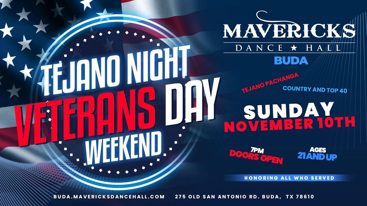 Veterans Day Tejano Night