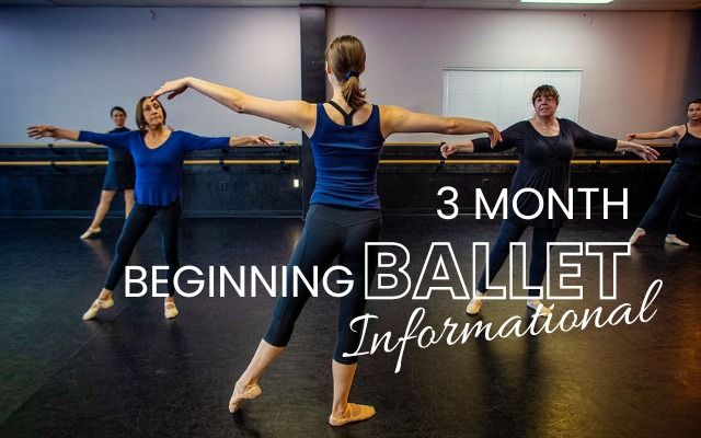 3-month Beginning Ballet Program Informational