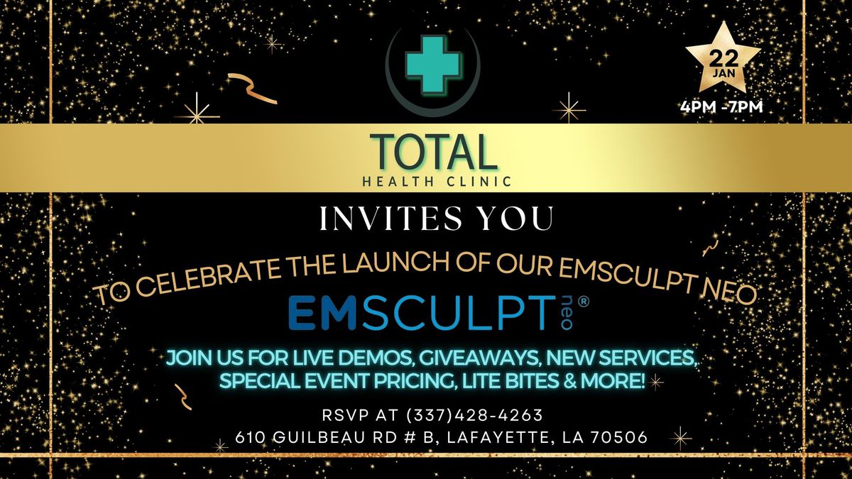 Emsculpt Neo Launch Event at Total Health Clinic