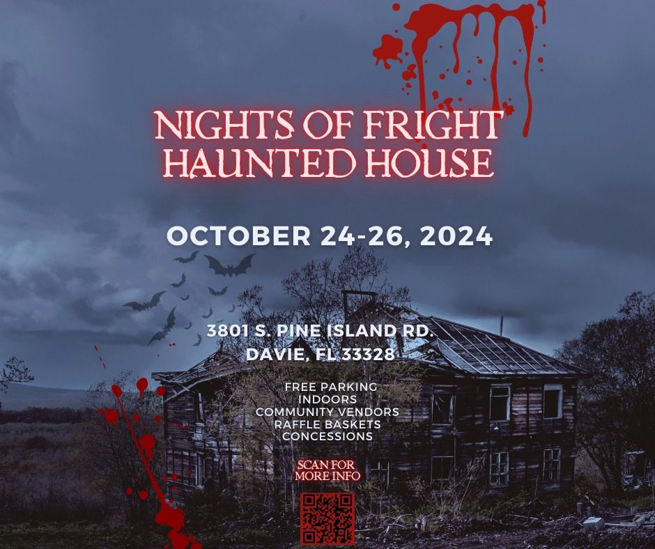 Nights of Fright Haunted House - Opening night