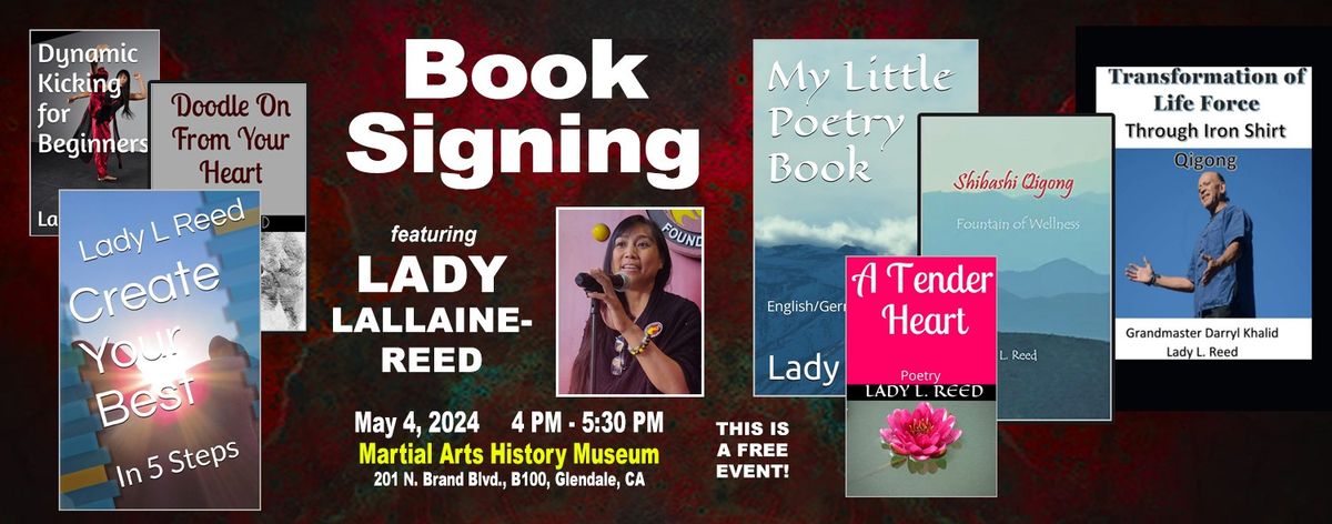 Lady Lallaine-Reed Book Signing