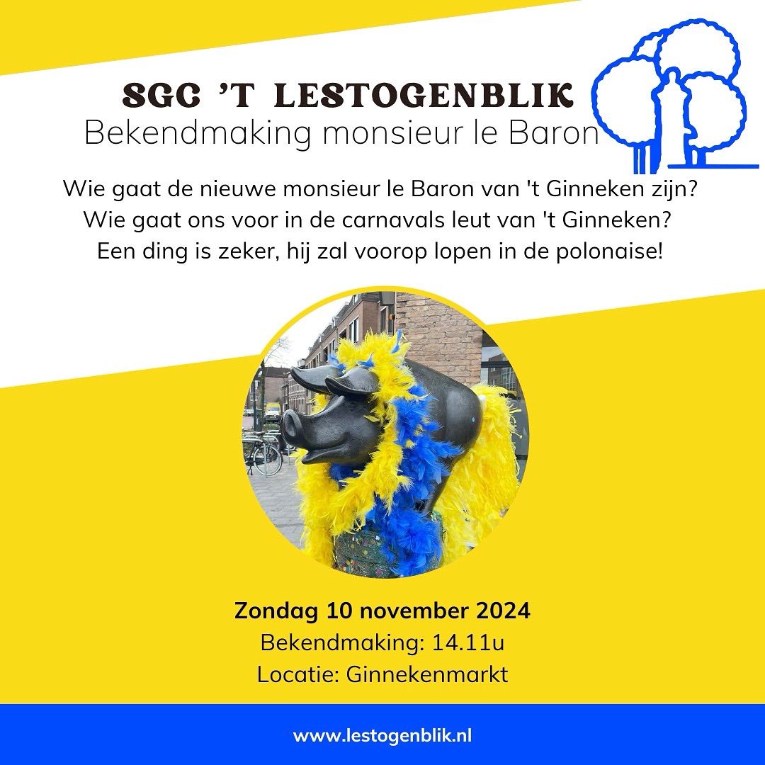 Bekendmaking Baron van \u2018t Ginneken