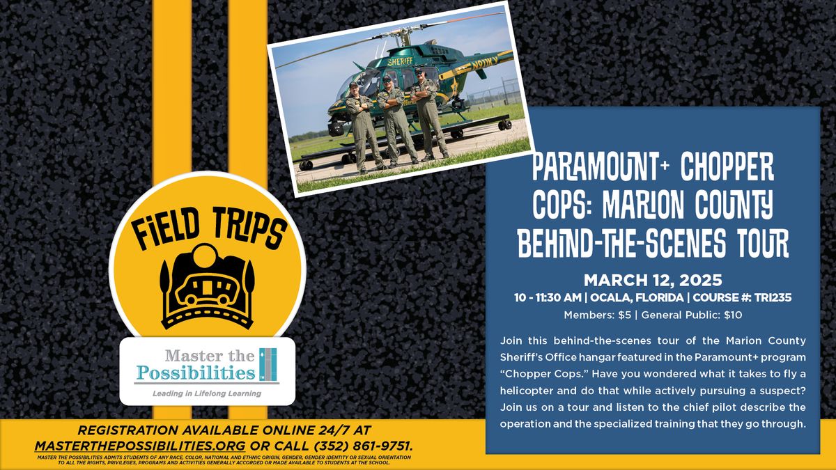 Paramount+ Chopper Cops: Marion County Behind-the-Scenes Tour