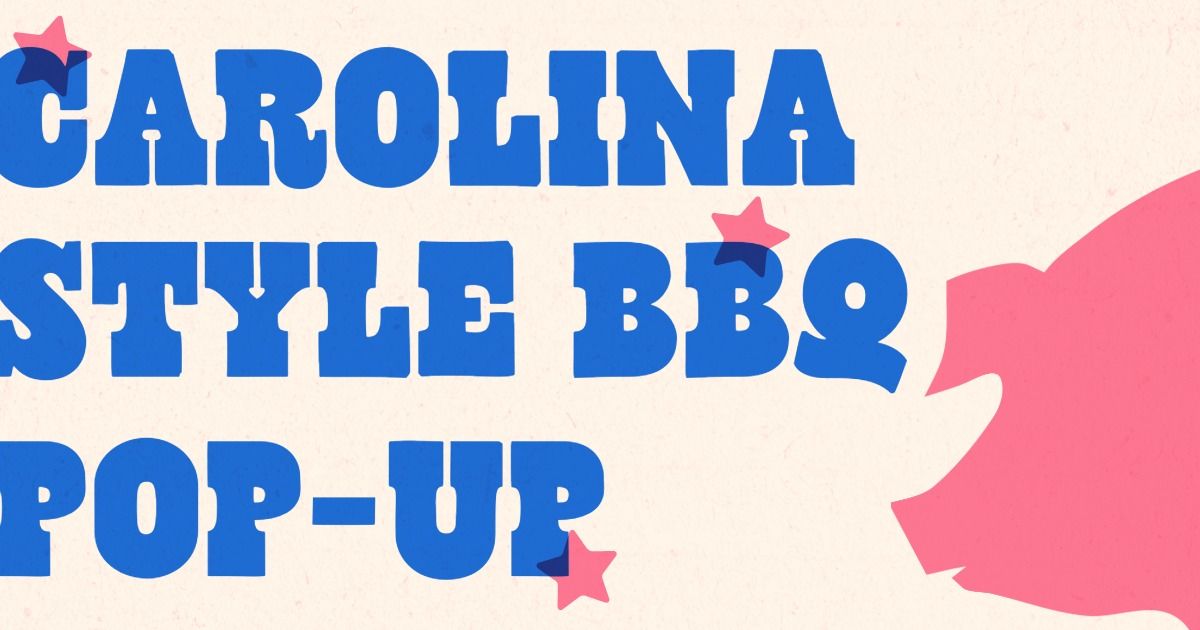 Carolina Style BBQ Pop-Up