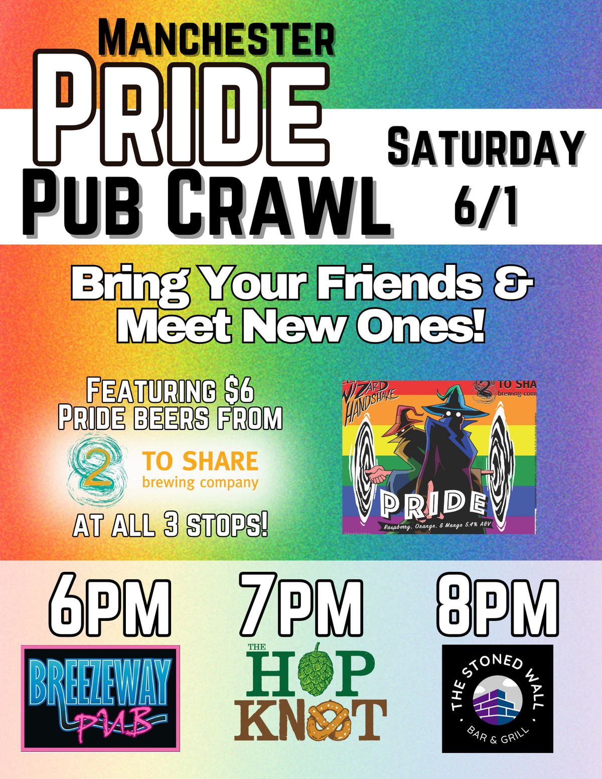 Pride Pub Crawl