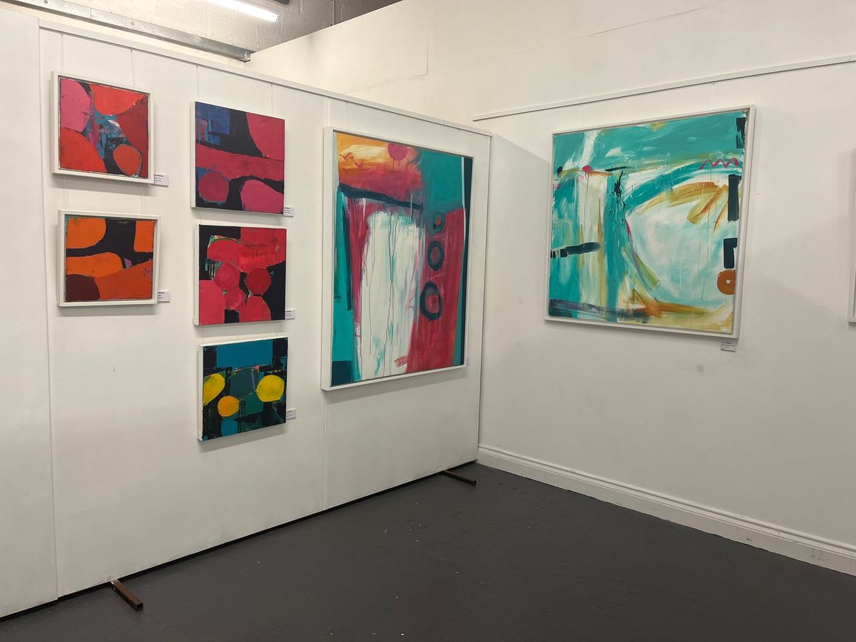 Abstract Painting Workshop with artist Liese Webley